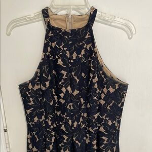 Altar'd State Navy Lace cocktail dress